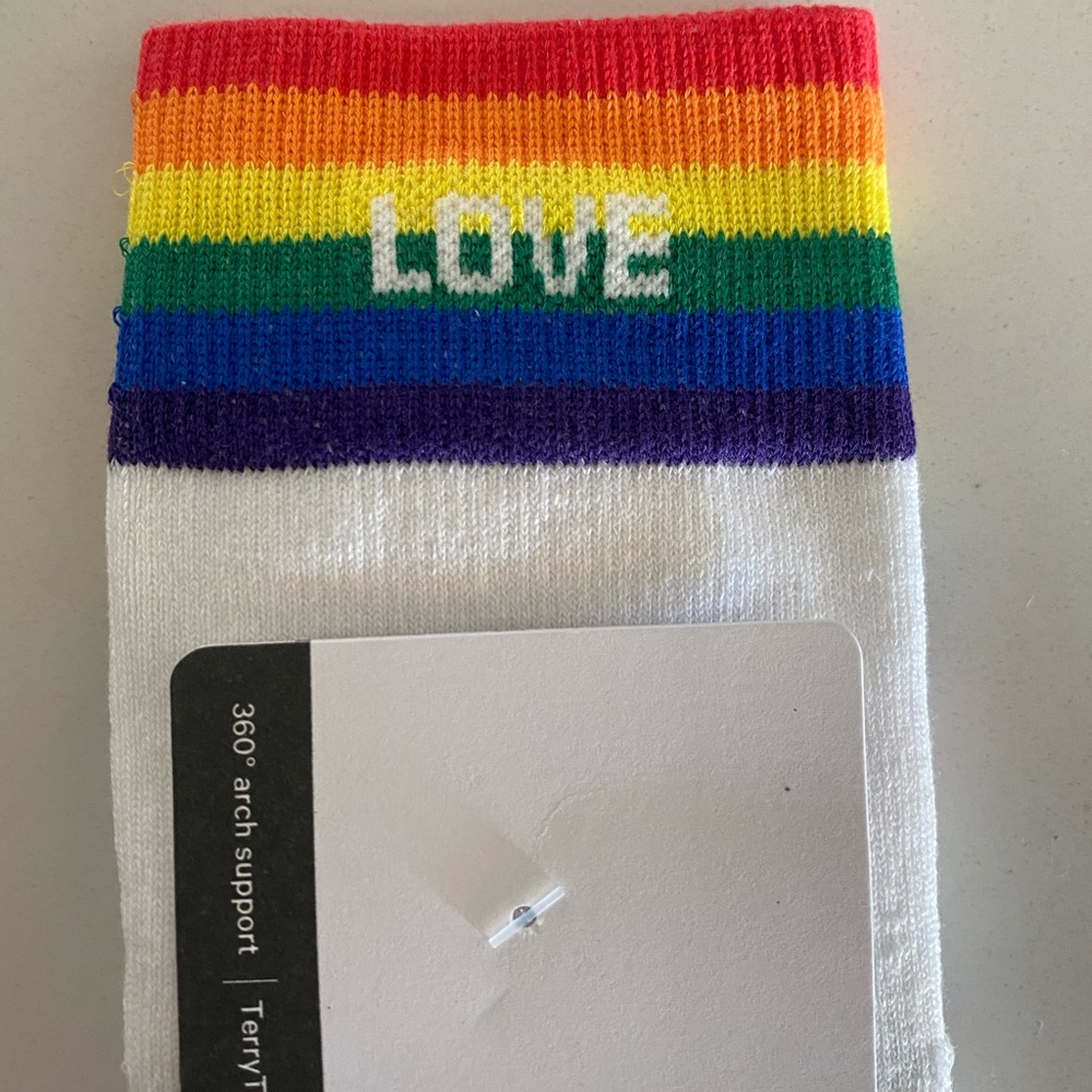 Lululemon Daily Stride Mid Crew Sock NWT 🌈